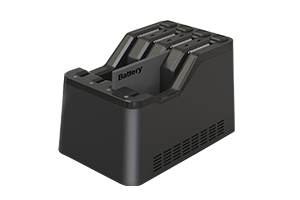 4スロットバッテリー充電器